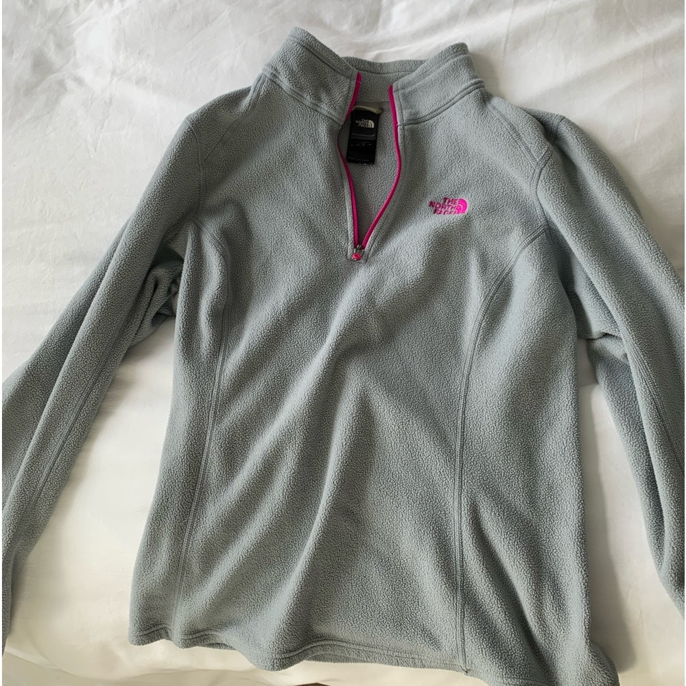 The North Face half zip pullover fleece